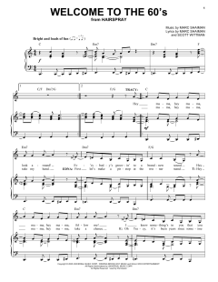 Welcome To The 60's von Marc Shaiman (Download) 