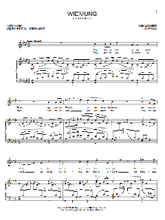 Widmung von Franz Ruckert (Download) 