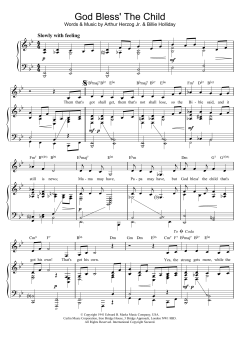 God Bless' The Child von Billie Holiday (Download) 