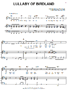 Lullaby Of Birdland von Mel Torme (Download) 