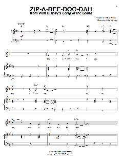 Zip-A-Dee-Doo-Dah von Ray Gilbert (Download) 