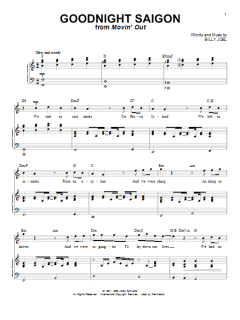 Goodnight Saigon von Billy Joel (Download) 