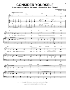 Consider Yourself von Lionel Bart (Download) 