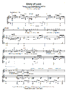 Glory Of Love von David Foster (Download) 