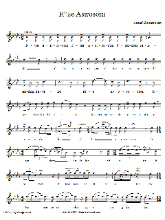 R'tse Asirosom von Yossele Rosenblatt (Download) 