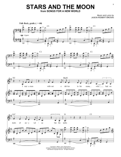 Stars And The Moon von Jason Robert Brown (Download) 