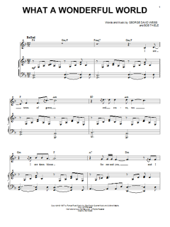 What A Wonderful World von Louis Armstrong (Download) 
