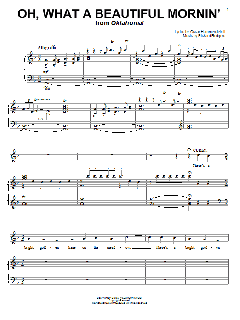 Oh, What A Beautiful Mornin' von Rodgers & Hammerstein (Download) 