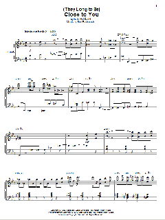 (They Long To Be) Close To You von The Carpenters (Download) 