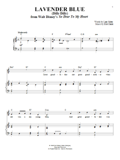 Lavender Blue (Dilly Dilly) von Burl Ives (Download) 