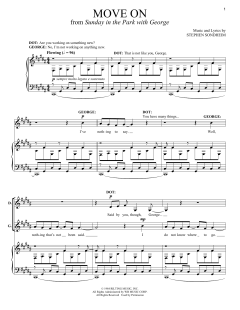 Move On von Stephen Sondheim (Download) 