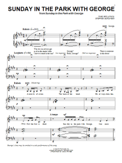 Sunday In The Park With George von Stephen Sondheim (Download) 