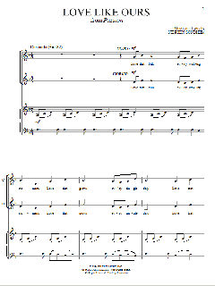 Love Like Ours von Stephen Sondheim (Download) 