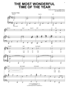 The Most Wonderful Time Of The Year von Andy Williams (Download) 