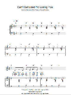 Can't Get Used To Losing You von Doc Pomus (Download) 