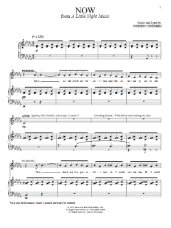 Now von Stephen Sondheim (Download) 