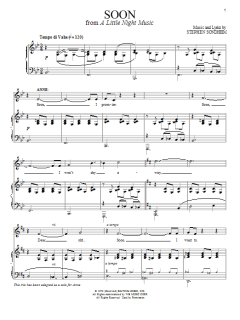 Soon von Stephen Sondheim (Download) 