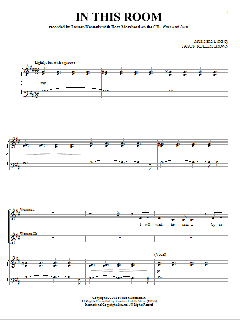 In This Room von Jason Robert Brown (Download) 