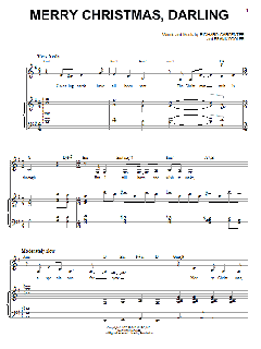 Merry Christmas, Darling von Frank Pooler (Download) 