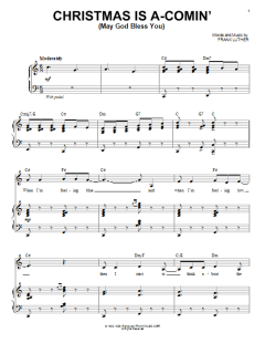 Christmas Is A-Comin' (May God Bless You) von Bing Crosby (Download) 