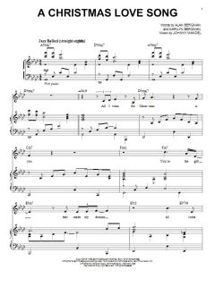 A Christmas Love Song von Tony Bennett (Download) 