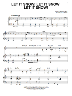 Let It Snow! Let It Snow! Let It Snow! von Sammy Cahn (Download) 