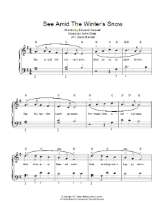 See Amid The Winter's Snow von Edward Caswall (Download) 