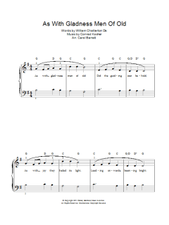 As With Gladness Men Of Old von William Chatterton Dix (Download) 