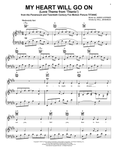 My Heart Will Go On (Love Theme from Titanic) von Celine Dion (Download) 