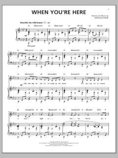When You're Here von John Bucchino (Download) 