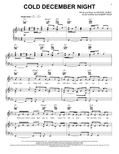 Cold December Night von Michael Bublé (Download) 