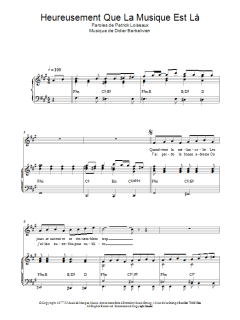 Heureusement Que La Musique Est La von Dave (Download) 