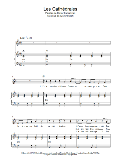 Les Cathedrales von Gerard Lenorman (Download) 