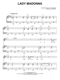 Lady Madonna von John Lennon (Download) 