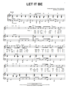 Let It Be von John Lennon (Download) 