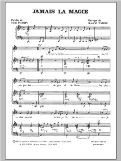 Jamais La Magie von Henri Salvador (Download) 