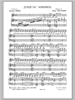 Jusqu'au Sommeil von Henri Salvador (Download) 