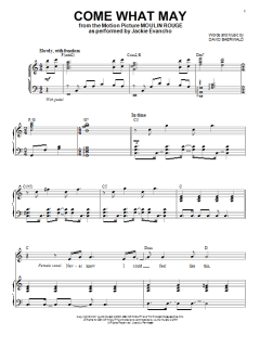 Come What May von Jackie Evancho (Download) 