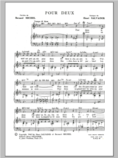 Pour Deux von Henri Salvador (Download) 