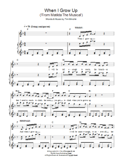 When I Grow Up von Tim Minchin (Download) 