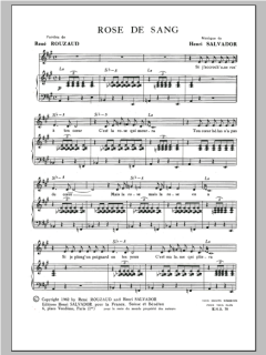 Rose De Sang von Henri Salvador (Download) 