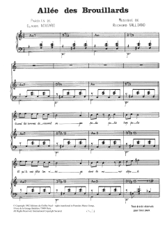 Allee Des Brouillards von Claude Nougaro (Download) 