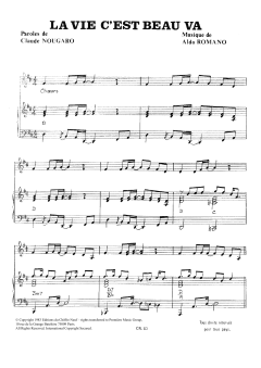 Vie C'est Beau Va von Claude Nougaro (Download) 