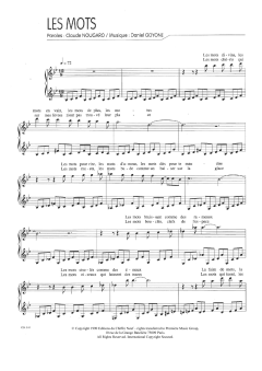 Mots von Claude Nougaro (Download) 