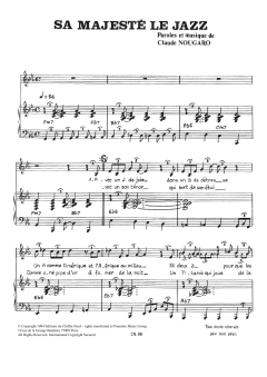 Sa Majeste Le Jazz von Claude Nougaro (Download) 