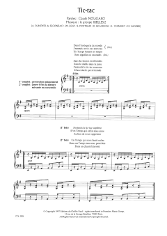Tic Tac von Claude Nougaro (Download) 