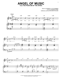 Angel Of Music von Andrew Lloyd Webber (Download) 