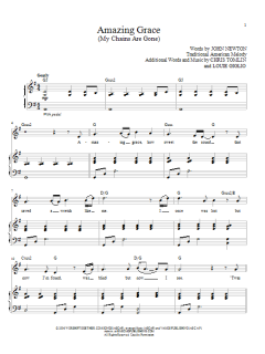Amazing Grace (My Chains Are Gone) von Chris Tomlin (Download) 