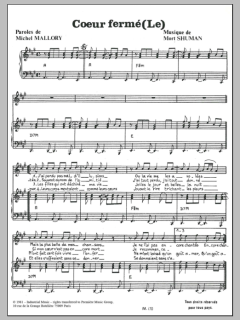 Le Coeur Ferme von Mort Shuman (Download) 