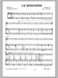 Le Mercredi von Mort Shuman (Download) 